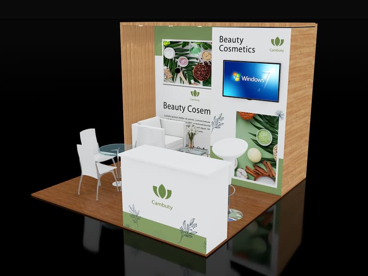 40x40 Trade Show Booth Rental Washington Dc