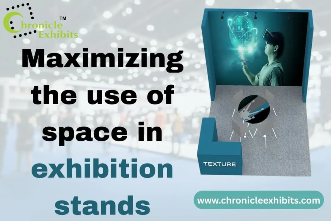 Maximizing the use of space in exhibition stands