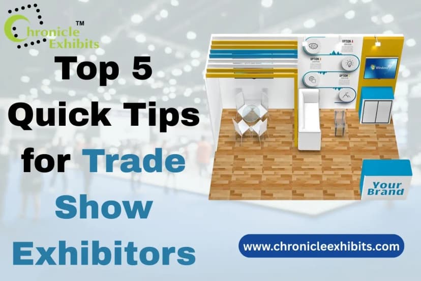 Top 5 Quick Tips for Trade Show Exhibitors