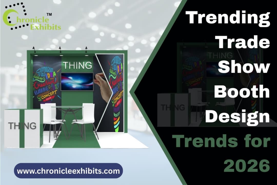 Top 5 Trade Show Booth Design Trends for 2026