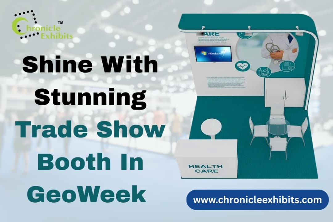 Shine with stunning trade show booth in GeoWeek 2026